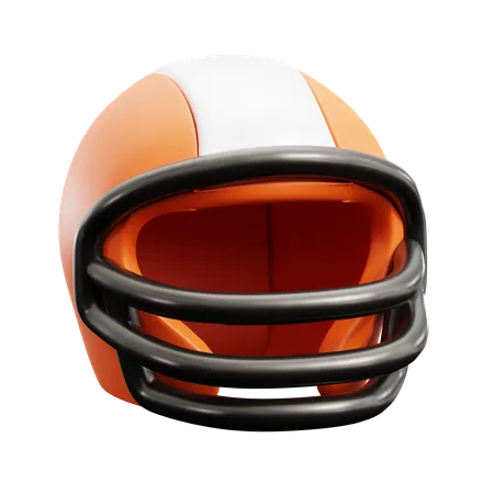 Capacete de rugby  3D Icon