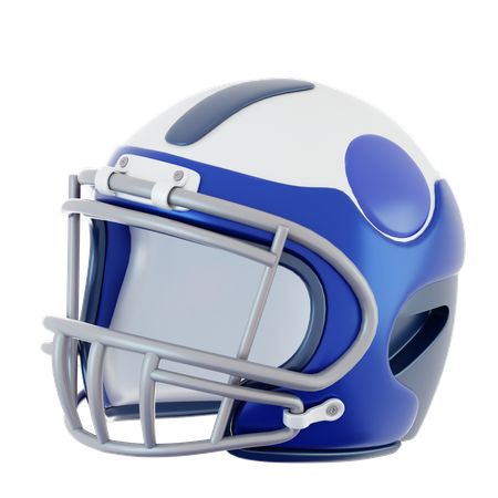 Capacete de rugby  3D Icon