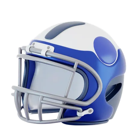 Capacete de rugby  3D Icon