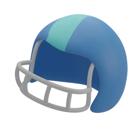 Capacete de rugby  3D Icon