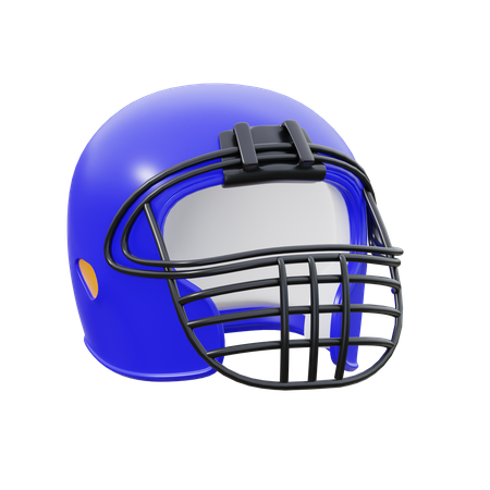 Capacete de rugby  3D Icon