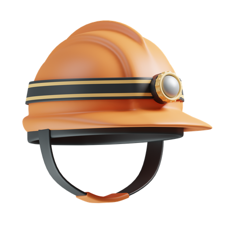 Capacete de segurança  3D Icon