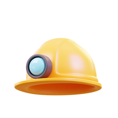 Capacete de segurança  3D Icon