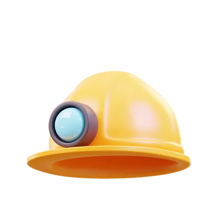 Capacete de segurança  3D Icon