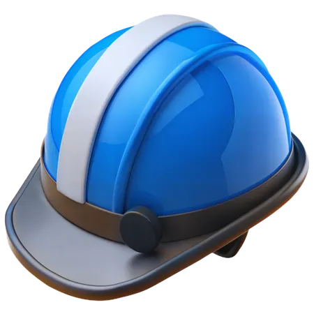 Capacete de segurança  3D Icon