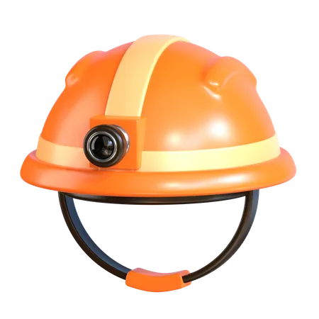 Capacete de segurança  3D Icon