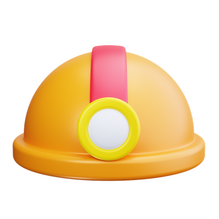 Capacete de segurança  3D Icon