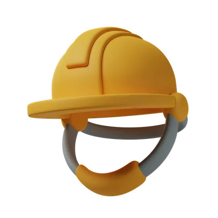 Capacete de segurança  3D Icon