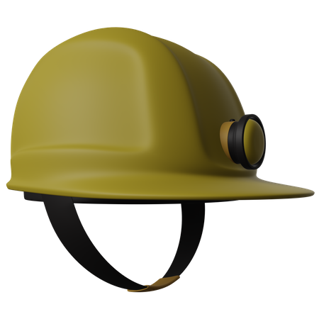 Capacete de segurança  3D Icon