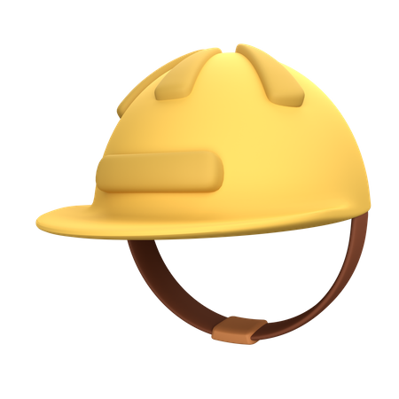 Capacete de segurança  3D Icon