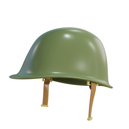 Capacete de soldado  3D Illustration