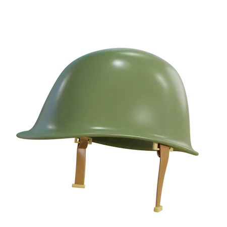 Capacete de soldado  3D Illustration