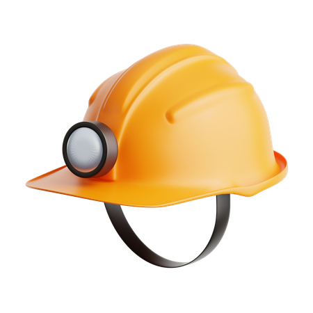 Capacete de trabalhador  3D Icon