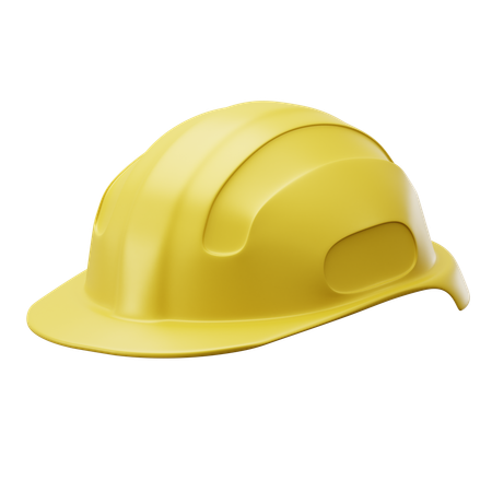 Capacete de trabalhador de construção  3D Icon