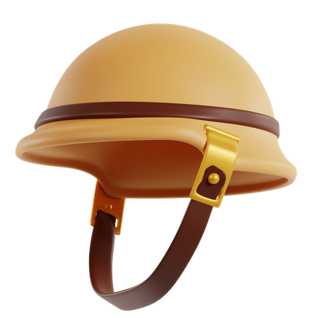 Capacete do exército  3D Icon