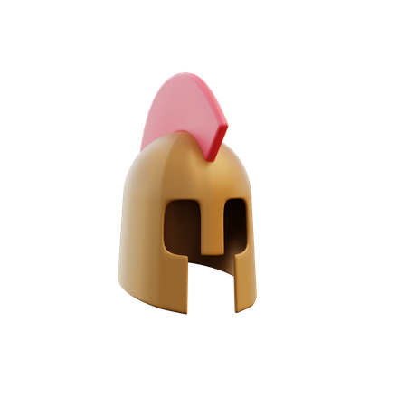 Capacete espartano  3D Icon