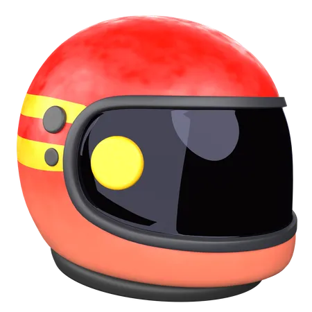 Capacete esportivo  3D Icon