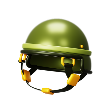 Capacete do exército  3D Icon