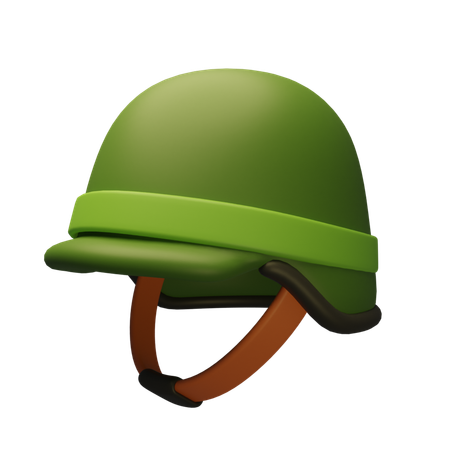 Capacete do exército  3D Icon