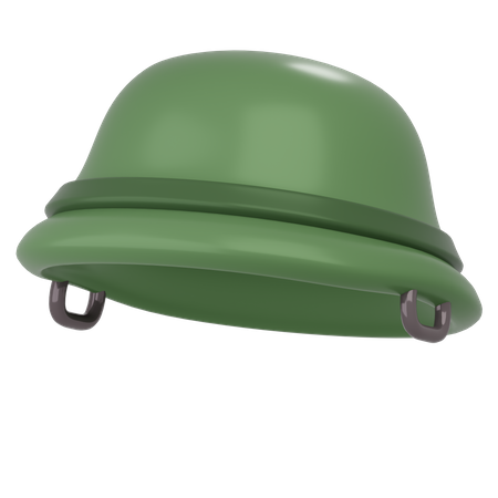 Capacete militar  3D Icon