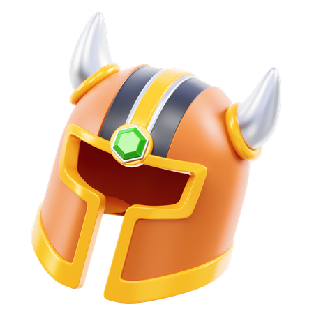 Capacete pirata  3D Icon