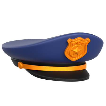 Polícia de capacete  3D Icon