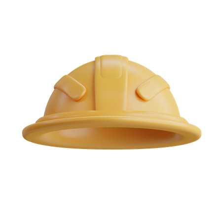 Capacete duro  3D Icon