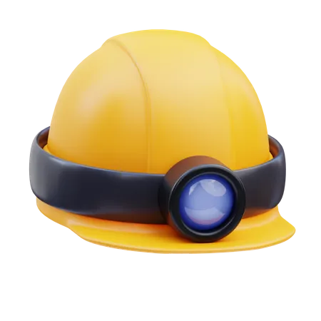 Capacete duro  3D Icon