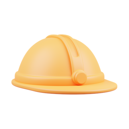 Capacete duro  3D Icon