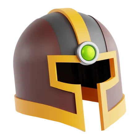 Capacete viking  3D Icon