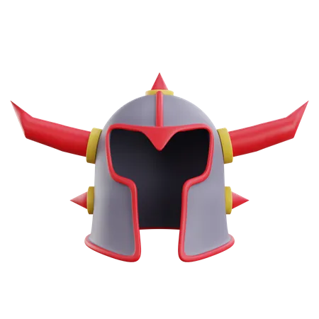 Capacete viking  3D Icon