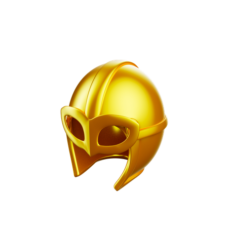 Capacete viking  3D Icon