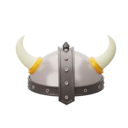 Capacete viking  3D Icon