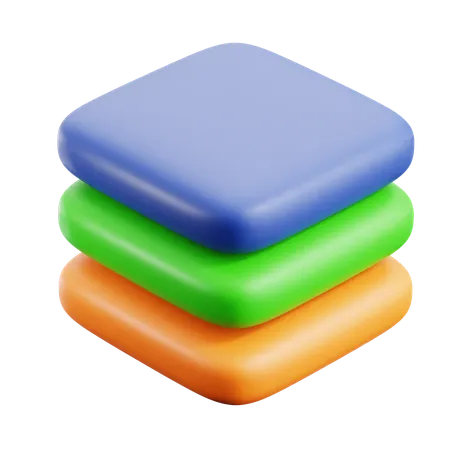 Capas  3D Icon