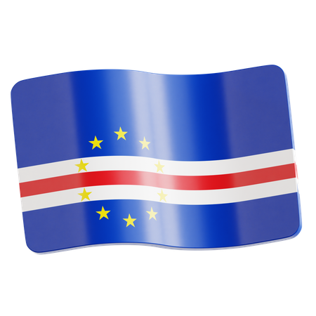 Cape Verde  3D Icon