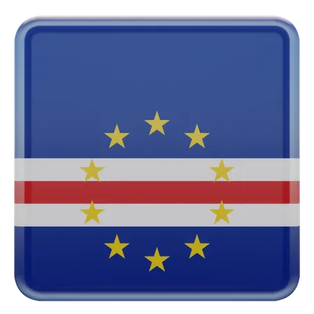 Cape Verde Flag  3D Flag