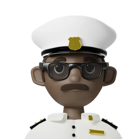 Avatar du capitaine  3D Icon