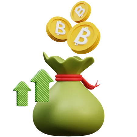 Capital Gains  3D Icon