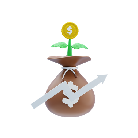 Capital Raising  3D Icon