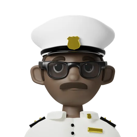 Avatar do capitão  3D Icon