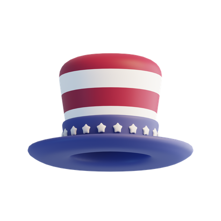 Cappello americano  3D Icon