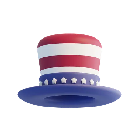 Cappello americano  3D Icon