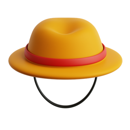 Cappello da contadino  3D Icon