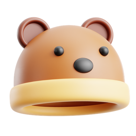 Cappello da orso  3D Icon