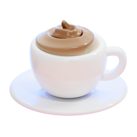 Cappuccino  3D Icon