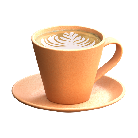 カプチーノ  3D Icon