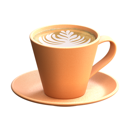 Cappuccino  3D Icon