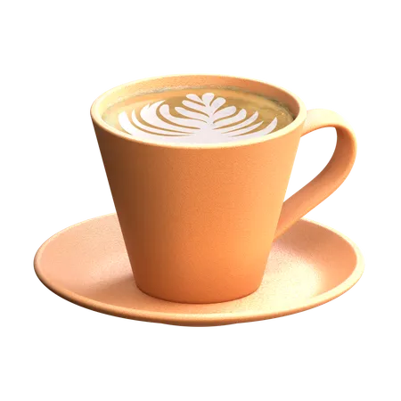 Cappuccino  3D Icon