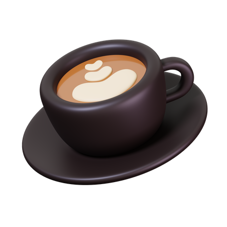 Cappuccino  3D Icon