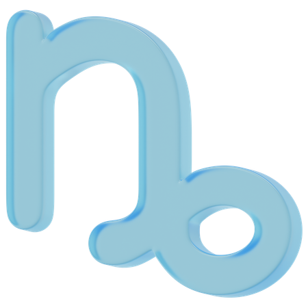 염소자리  3D Icon